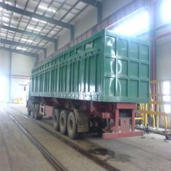 3axle Cargo/Stake Side Tipping Semi Trailer for Sales