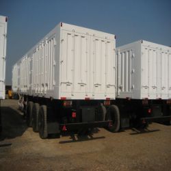 The Side Tipping Semi Trailer Fit for Transporting Coal