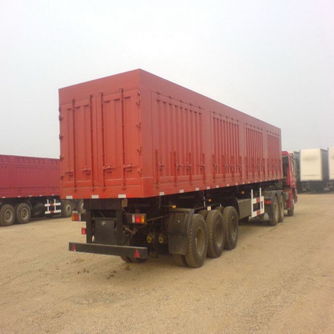 3 Axle 50t Side Tipper/Dumper Heavy Duty Semi Trailer for Sand/Mine Transport 