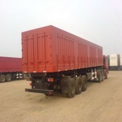 3 Axle 50t Side Tipper/Dumper Heavy Duty Semi Trailer for Sand/Mine Transport