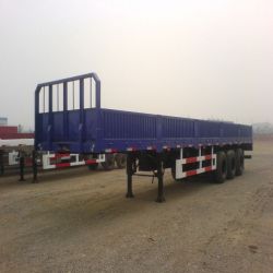 3 Axles Cargo/Fence Semi Trailer Transport Light Foam Goods.