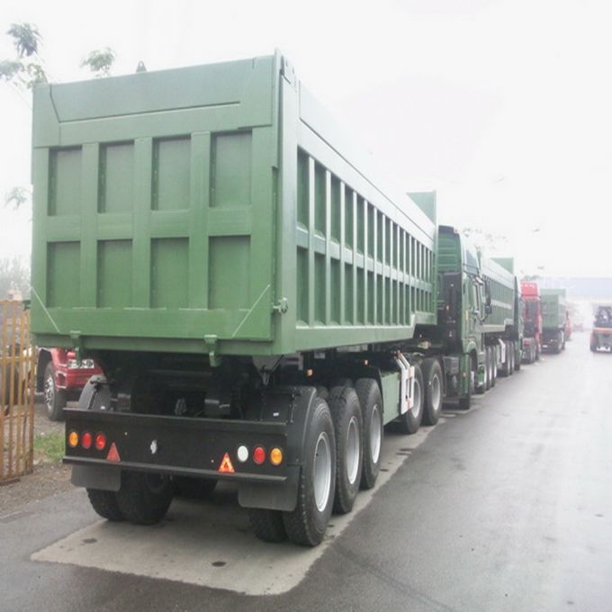 30t Self Dump Semi Trailer/Tipper Truck Trailer 