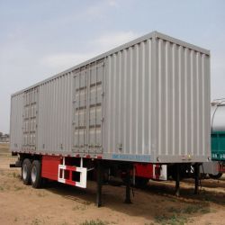 Van Type Box Transport Heavy Duty Semi Trailer