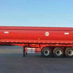 Long Dumping Trailer 3 Axle 60t