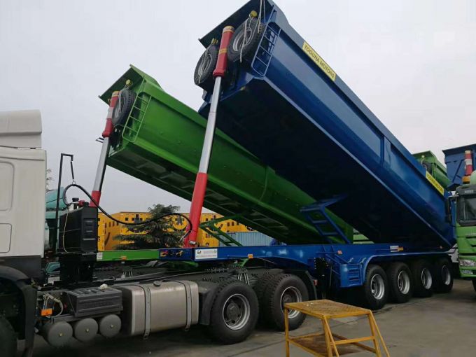 Long Dumping Trailer 60-80t 