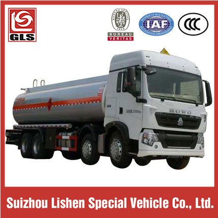 8X4 HOWO Heavy Duty Truck 30000L Oil Fuel Tank Truck 