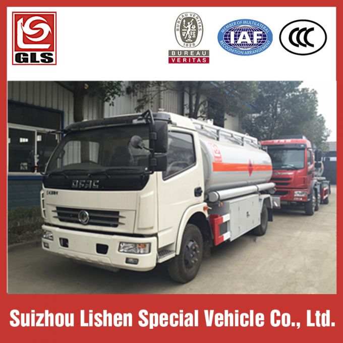 4X2 Dongfeng Diesel Engine 9000L Fuel Tanker Truck 