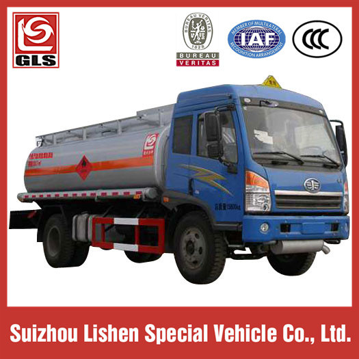 4X2 FAW 10000-15000L Left Hand Drive Oil Fuel Tank Truck 