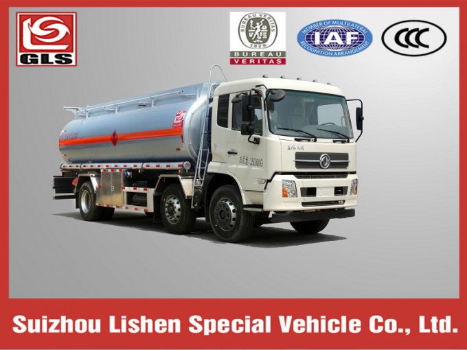 Diesel Engine Euro 3 Dongfeng 20000L Oil Fuel Tanker Vehicle 