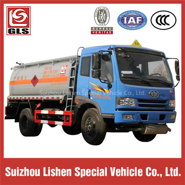 FAW 4X2 Oil Tank Truck of 10700 Liters 