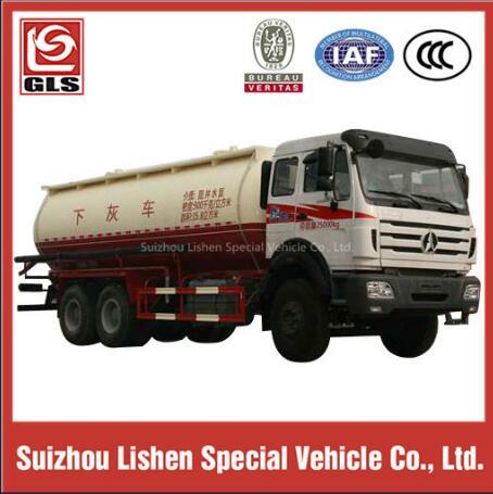 GLS 3 Axle 25 Ton Bulk Powder Material Tank Truck 