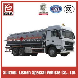 Tri-Axle 6X4 HOWO Chassis 22000L Oil Tanker