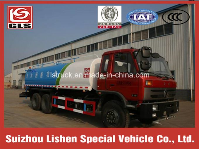 Dongfeng 6X4 13600L Water Tank Truck 