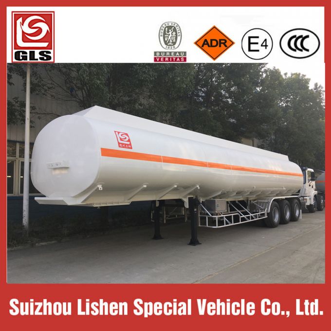 Fuel Tanker Semi Trailer 40000L Petrol Transportation Oil Tanker 