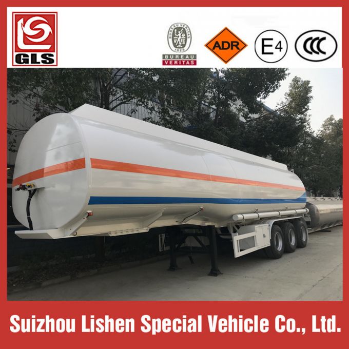 30 Ton Fuel Tanker Semi Traler Fuwa 3 Axles 40, 000L Oil Tank Semi Trailer 