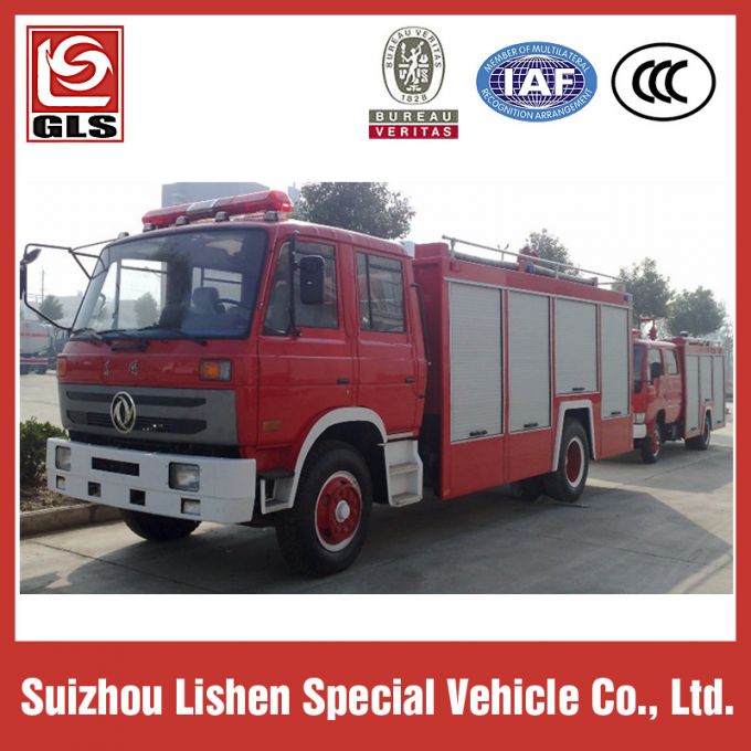 Dongfeng 4X2 Fire Truck Cummins 190HP, 6000L Tank 