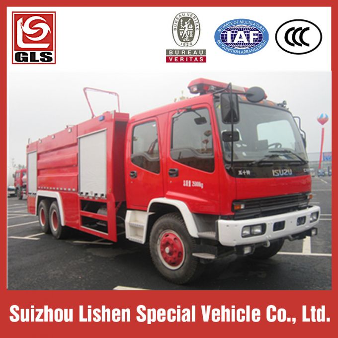 12000L Fire Extinguisher Water Truck 