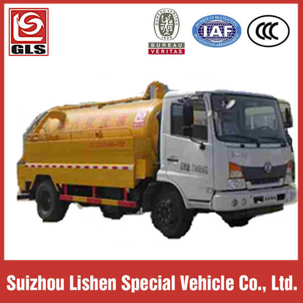 12 Ton High Pressure Cleaning Water Tanker Truck 