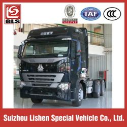 Stock Tractor Truck, HOWO A7 Black, 420HP, 6X4 Drive