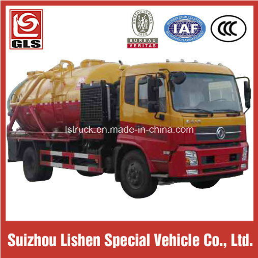 Low Price 9000L Carbon Steel Garbage Dump Truck 