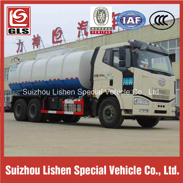 12t Carbon Steel Sewage Suction Tank Truck 