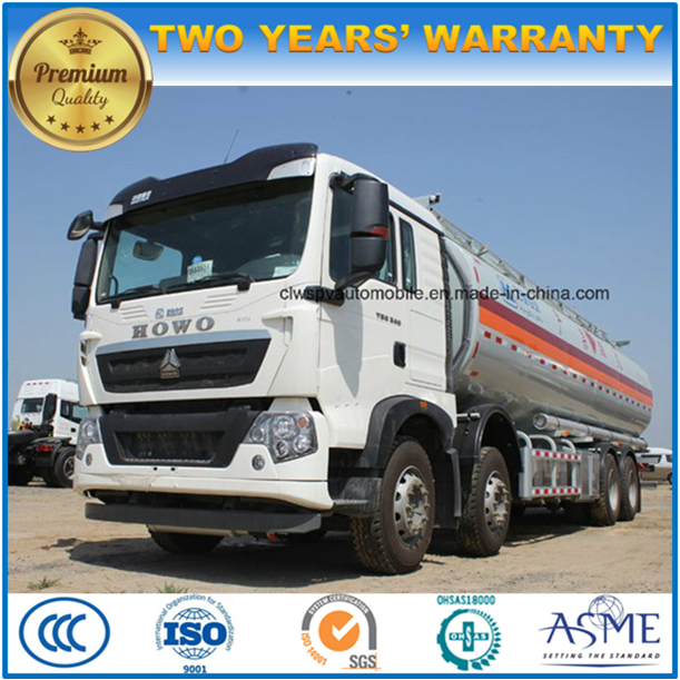 40 Tons Sinotruk HOWO Oil Tanker Heavy Duty Fuel Tanker Truck 