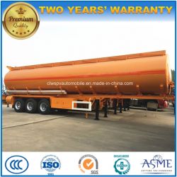 3 Axles Customized Tank Truck Trailer 45000L Fuel Tanker Semi Trailer