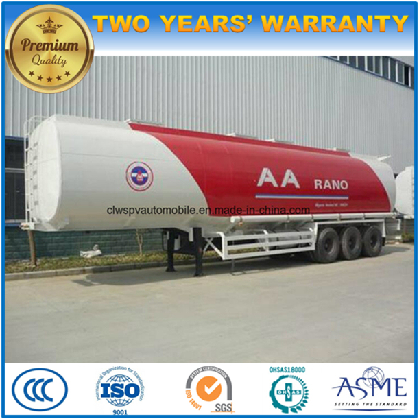 42000L Oil Tank Trailer Customized Tri Axle Tanker Semi Trailer for Export 