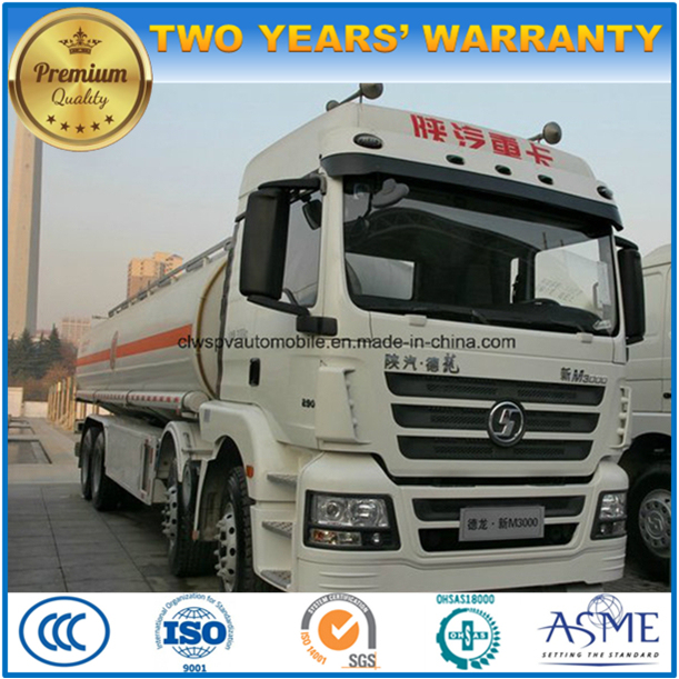 8X4 40 Kl Shacman Fuel Bowser Heavy Capacity Tanker Truck 