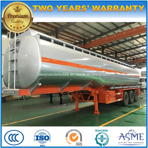 10000 Gallons Gasoline Tanker Trailer Customized Fuel Tank Semi Trailer 