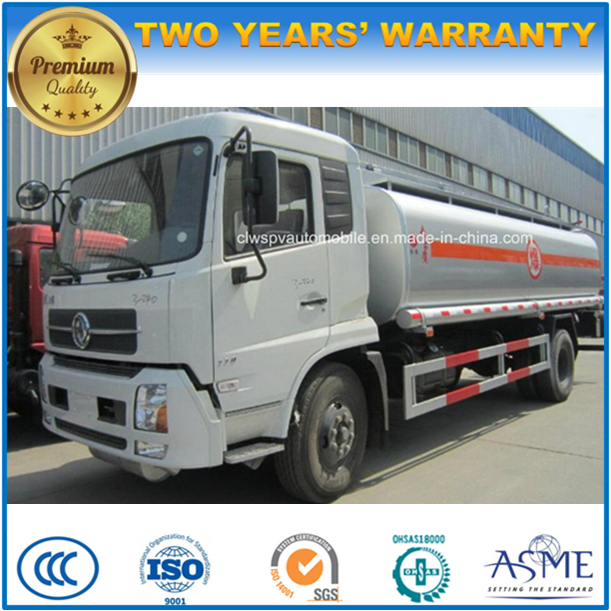 Hot Sale 15000 L Dongfeng Fuel Tanker 4X2 15000 Liters Oil Tank Truck 