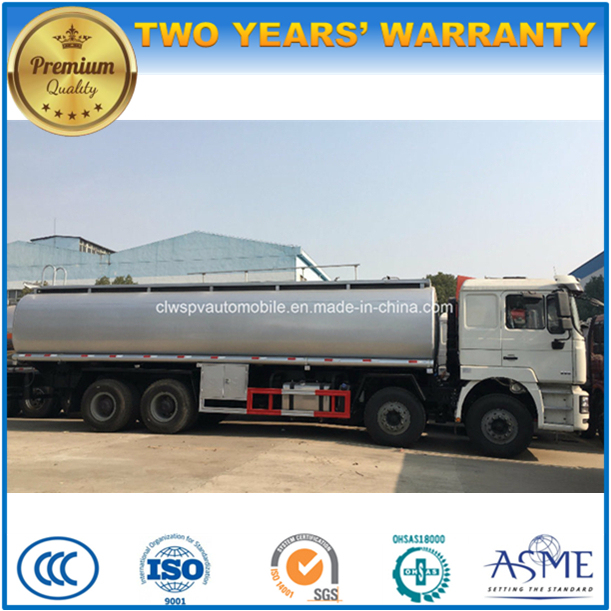 Shacman 8X4 Oil Tank Truck 30t Heavy Capacity Fuel Tanker 