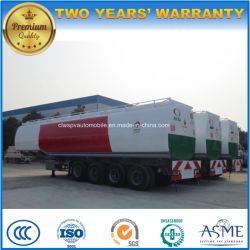 4 Axles Oil Transport Steel Fuel Tanker 60, 000 Liters Semi Trailers