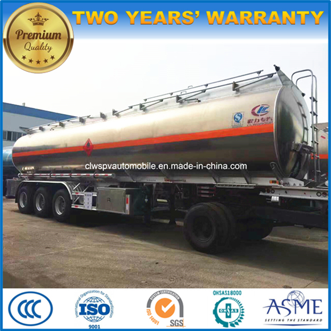 Aluminum Alloy Fuel Tank Trailer 50000 Litres Stainless Steel Tank Truck Trailer 