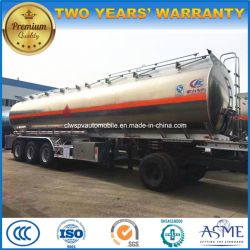 Aluminum Alloy Fuel Tank Trailer 50000 Litres Stainless Steel Tank Truck Trailer