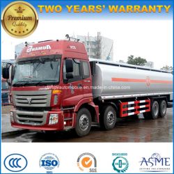 Foton Heavy Duty 8X4 30 Tons Fuel Tanker Truck 4 Axles Fuel Bowser Truck