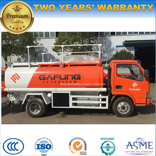 5000 Litre Fuel Tank Truck 5 Tons Refueling Dispenser Truck 