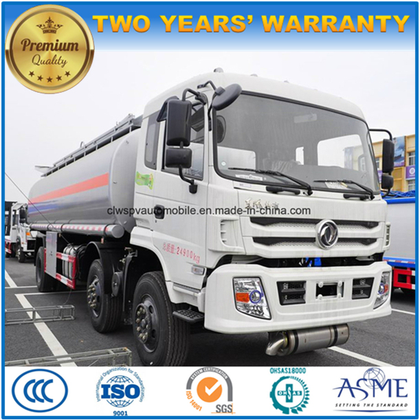 Dongfeng 3 Axles 25000 Liters Fuel Tank Transport Oil Tanker Truck 