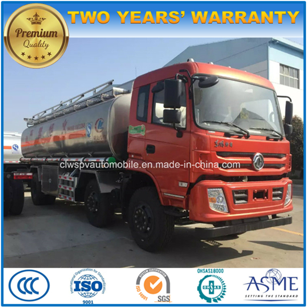 Dongfeng 3 Axes Aluminum Alloy 20000L Fuel Tank Truck 