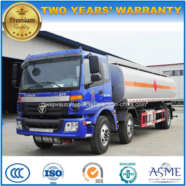 Auman Heavy Duty 8 Wheels Fuel Transport Truck 20000 L Fuel Tank Truck 