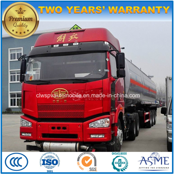 45kl Auman Tank Truck Heavy Duty 45000 L Fuel Tanker Truck 