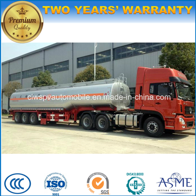 Heavy Duty 50000 Litres Fuel Tanker Truck 3 Axles Steel Oil Tanker Semi Trailer 