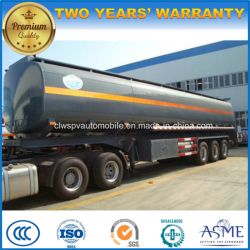 3 Axles Crude Oil Steel Semi Trailer 40000 L Fuel Tanker Trailer Peice