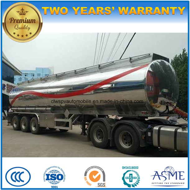 40000 Liters Aluminium Alloy Fuel Tanker 40000 L Stainless Steel Truck Semi Trailer 