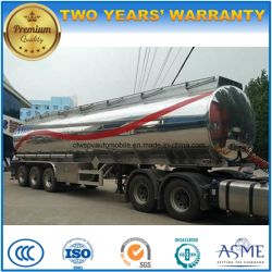 40000 Liters Aluminium Alloy Fuel Tanker 40000 L Stainless Steel Truck Semi Trailer