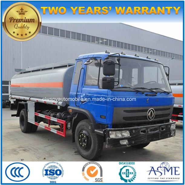 Dongfeng 4X2 180HP Refuel Tank Truck 12000 L Fuel Tanker Truck 