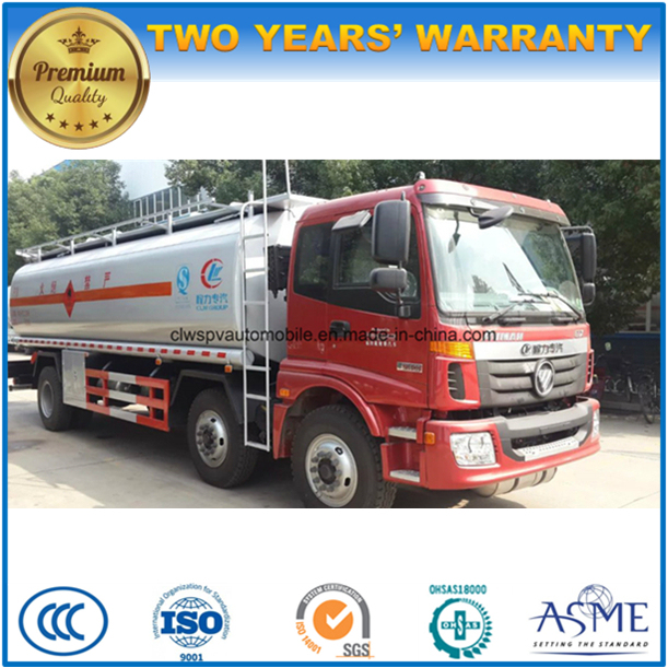 Heavy Duty 20 T Auman 3 Axles Tanker Truck 20 Tons Fuel Tank Truck Price 