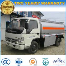 4t Carbon Steel Fuel Bowser Truck 5 Tons Fuel Tanker Truck for Sale