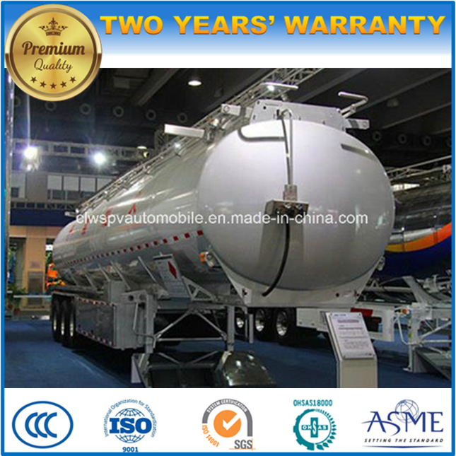 55000L Aluminum Alloy Tanker Trailer 50 Tons Fuel Tanker Truck Trailer Price 