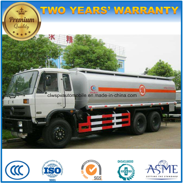 20 T Dongfeng 6*4 Fuel Bower Hot Sale 20000L Rude Oil Tanker Truck 